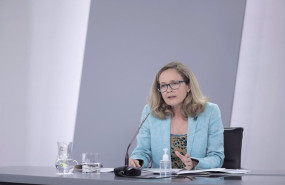 ep archivo   la vicepresidenta primera del gobierno y ministra de economia y comercio nadia calvino