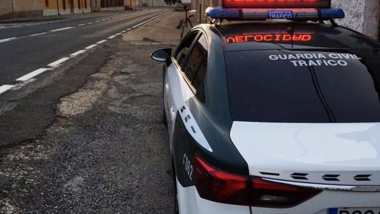 Archivo - Un coche radar de la Guardia Civil. | GUARDIA CIVIL LEÓN. - Archivo ep archivo un coche radar de la guardia civil