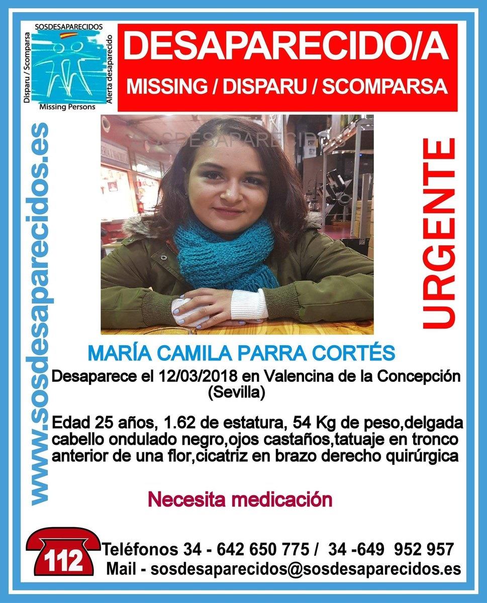 Cartel difundido en las redes sobre la desaparición | SOS DESAPARECIDOS ep cartel difundidolas redesla desaparicion