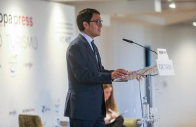 ep el conseller de modelo economico turismo y trabajo de baleares iago negueruela interviene en un