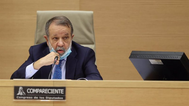 ep el defensor del pueblo en funciones y adjunto primero francisco fernandez marugan minutos antes