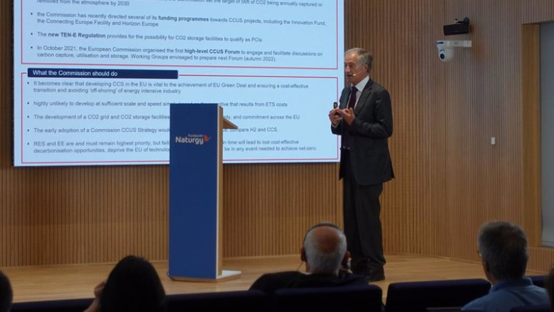 El ex director de Energía de la Comisión Europea y actual profesor de la Florence School of Regulation (FSR), Christopher Jones | FUNDACIÓN NATURGY ep el ex director de energia de la comision europea y actual profesor de la florence school of