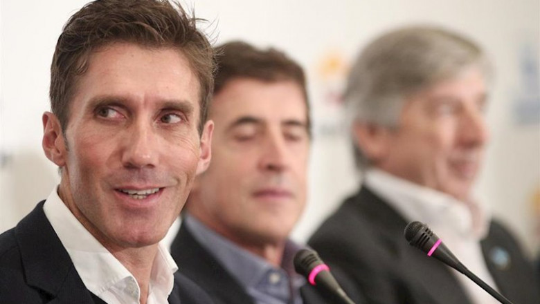 ep el exciclista profesional y director deportivo del movistar team pablo lastras durante el
