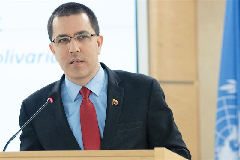 ep el ministro de asuntos exteriores de venezuela jorge arreaza