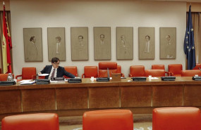 ep el ministro de sanidad salvador illa minutos antes de que comience su septima comparecencia ante
