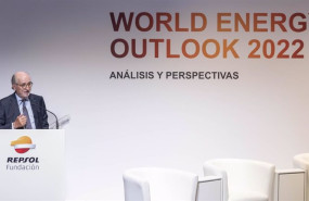 ep el presidente de repsol antonio brufau en la clausura de la presentacion del informe weo