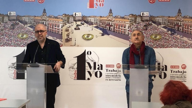 ep el secretario general de ccoo unai sordo y el de ugt pepe alvarez 20200501123004