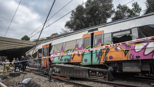 ep el tren accidentado en gelida barcelona