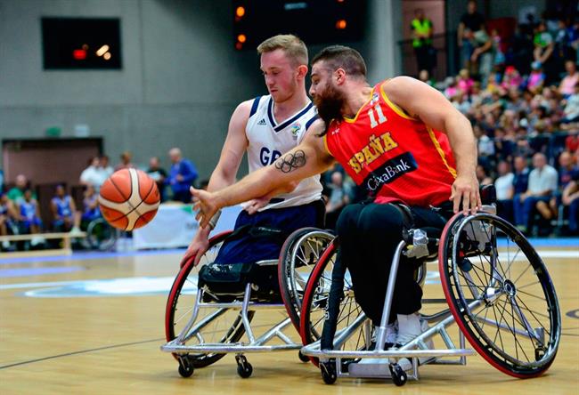 España cae con Gran Bretaña en el Mundial de baloncesto en silla de ruedas | FEDDF ep espana caegran bretanamundialbaloncestosillaruedas