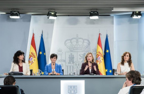 ep i d la ministra de igualdad ana redondo la ministra de vivienda y agenda urbana isabel rodriguez