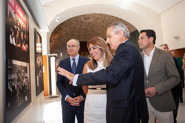 Inauguración de la exposición sobre los 40 años de la Constitución | JESÚS PRIETO (EUROPA PRESS) ep inauguracionla exposicionlos 40 anosla constitucion