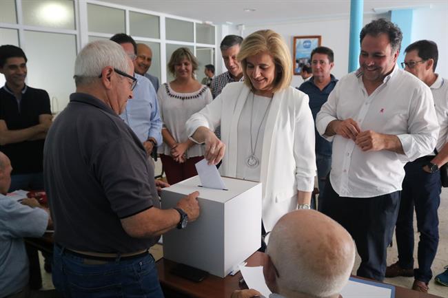La diputada por el PP de Huelva Fátima Báñez. | PP ep la diputadapphuelva fatima banez