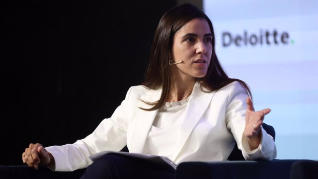 ep la directora general de hines en espana vanessa gelado interviene en la jornada inmobiliaria