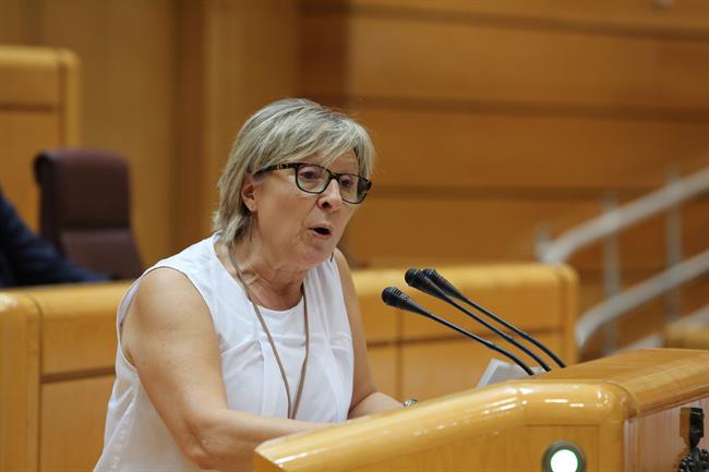 La Portavoz De ERC En El Senado, Mirella Cortès Gès | EUROPA PRESS ep la portavozercsenado mirella corts gs
