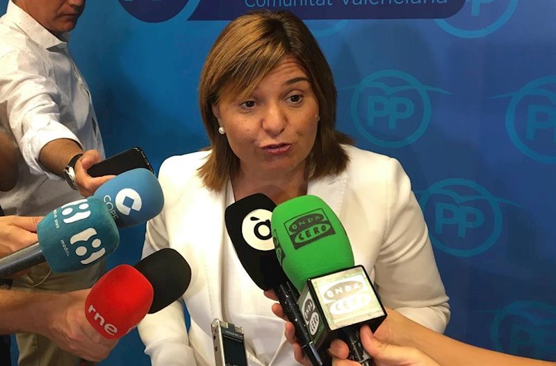 ep la presidenta del ppcv isabel bonig atiende a los medios en imagen de archivo