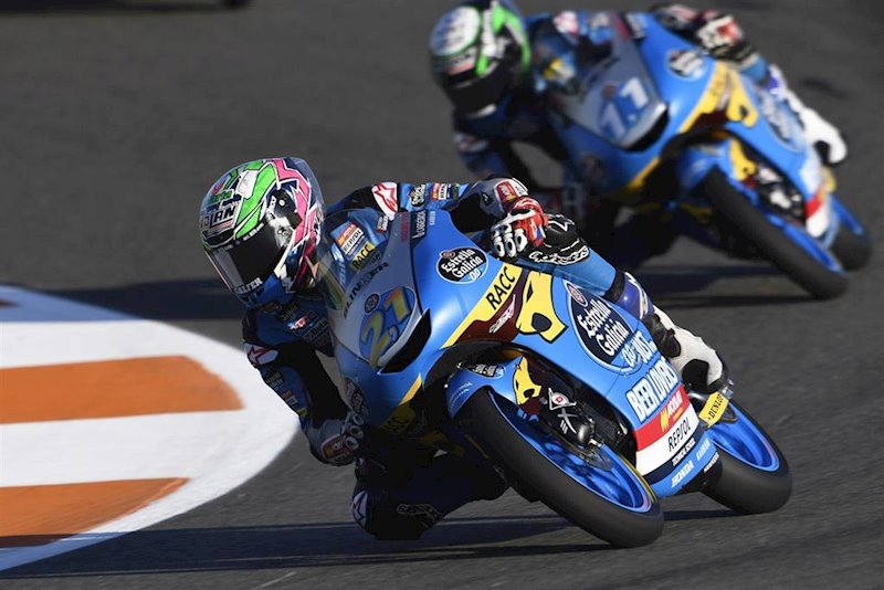 ep los pilotos de moto2 alonso lopez y sergio garcia dols estrella galicia 00