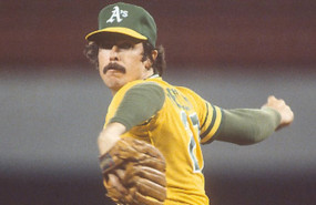 ep matt keough en un partido con los oakland athletics