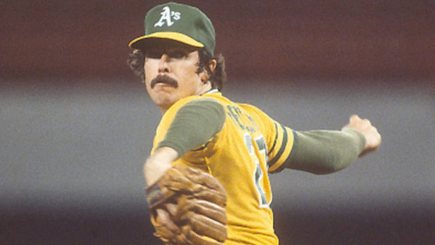 ep matt keough en un partido con los oakland athletics