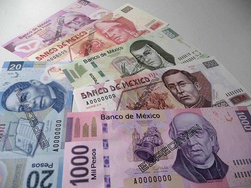 ep pesos mexicanos en billetes