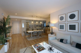 ep salon comedor de una vivienda de aedas homes