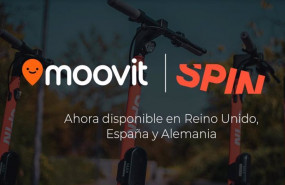 ep spin se integra en moovit para ofrecer una alternativa de movilidad electrica a sus usuarios