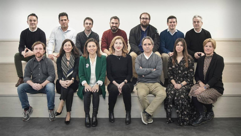 Los representantes de las empresas fundadoras de EsTech. | EsTech. estech