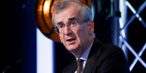 francois villeroy de galhau gouverneur de la banque de france au forum financier international paris europlace a paris 