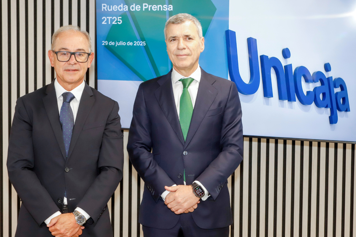 Unicaja gana 338 millones a junio (+14,6%) y anuncia dividendo a cuenta de 169 millones