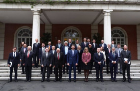 ep archivo   el presidente del gobierno pedro sanchez recibe a una delegacion de inversores
