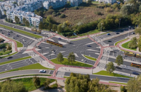 ep archivo   simulacion del paso del tranvia que budimex ferrovial construira