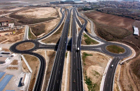 ep archivo   vista de la autopista m 12 eje aeropuerto de ohl