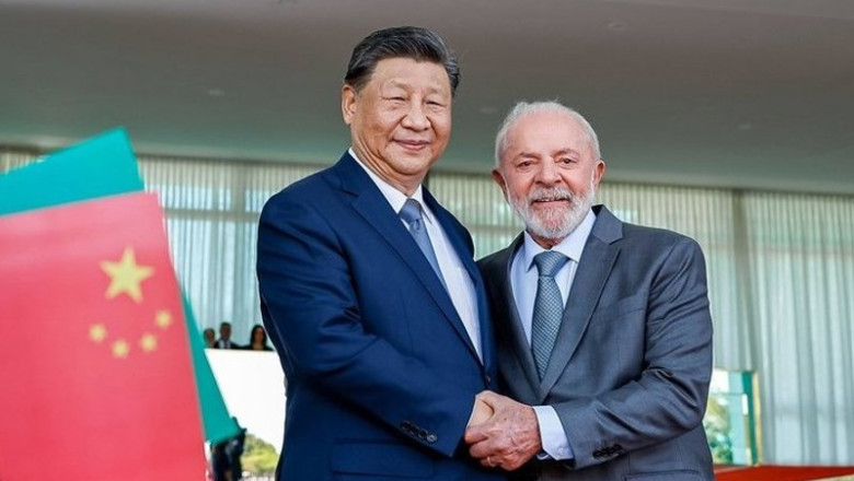 Archivo - Xi Jinping y Lula da Silva. | PLANALTO - Archivo ep archivo xi jinping y lula da silva