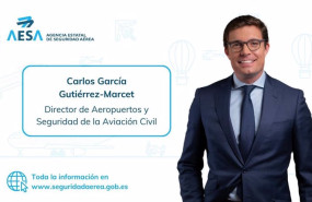 ep carlos garcia nuevo director de aeropuertos y seguridad de la aviacion civil de aesa