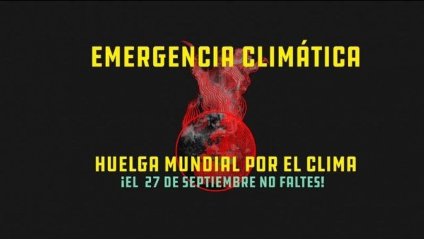 ep cartel de la convocatoria a la huelga mundial por el clima prevista el 27 de septiembre en