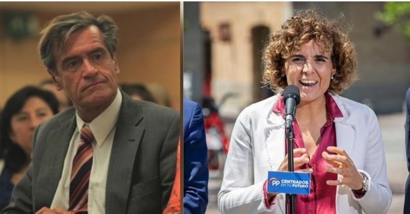 Dolors Montserrat y Juan Fernando López Aguilar | EUROPA PRESS ep dolors montserratjuan fernando lopez aguilar