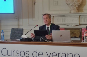ep el consejero delegado del banco sabadell cesar gonzalez bueno en su intervencion en los cursos de