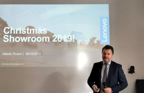 ep el director general de lenovo iberia alberto ruano durante la presentacion del catalogo de
