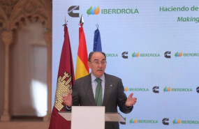 ep el presidente de iberdrola ignacio sanchez galan interviene en la presentacion del acto haciendo