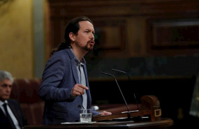 ep el vicepresidente segundo del gobierno pablo iglesias responde a la interpelacion de vox en la