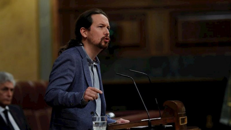 ep el vicepresidente segundo del gobierno pablo iglesias responde a la interpelacion de vox en la