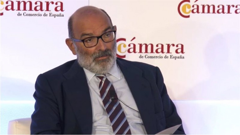 ep fernando abril-martorell presidente de indra en el pleno extraordinario recuperacion y