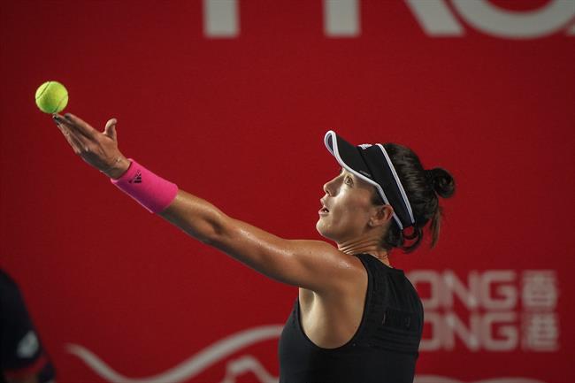 Garbiñe Muguruza ejecuta en saque | HONG KONG OPEN ep garbine muguruza ejecutasaque