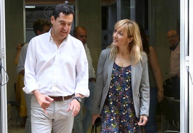Juanma Moreno y Carmen Castilla | EUROPA PRESS ep juanma morenocarmen castilla