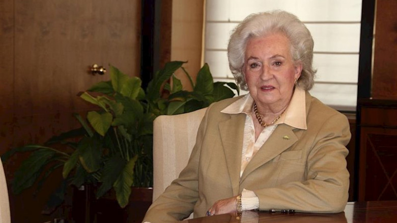 ep la infanta pilar de borbon hermana del rey juan carlos ha fallecido en la clinica ruber