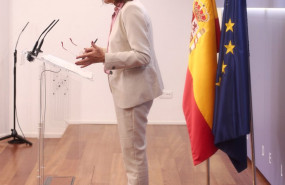 ep la ministra portavoz y de hanidad maria jesus montero en una imagen de archivo en el congreso