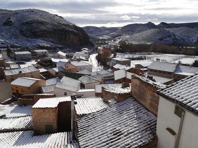 ep la nievellegadovierneslos municipios aragoneses como tierga