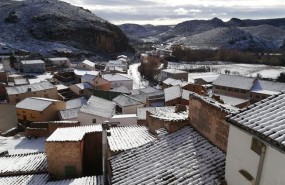 ep la nievellegadovierneslos municipios aragoneses como tierga