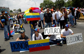 ep la oposicion venezolana duranteprotestacaracas la capitalpais