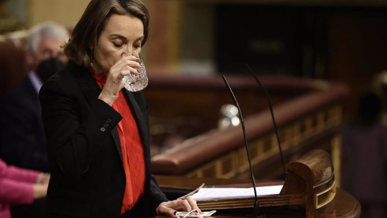 La portavoz del PP en el Congreso de los Diputados, Cuca Gamarra, en una sesión plenaria, en el Congreso | Eduardo Parra - Europa Press ep la portavoz del pp en el congreso de los diputados cuca gamarra en una sesion plenaria en el
