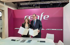 ep la presidenta de paradores raquel sanchez y el presidente de la fundacion de ferrocarriles
